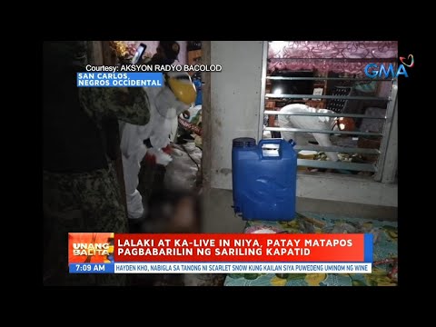 Lalaki at ka-live in niya, patay matapos pagbabarilin ng sariling