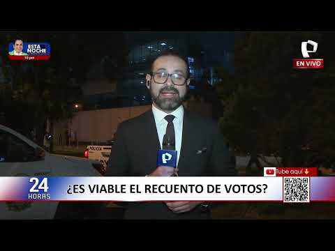 ¿Es viable el recuento de votos? Lo que establece la legislación electoral peruana