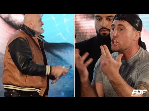 JOHN FURY AND DARREN TILL ALMOST COME TO BLOWS AS TOMMY FURY PRESS CONFERENCE DESCENDS INTO CHAOS!!