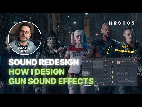 Gunshot Sound Effects Tutorial: Suicide Squad Sound Redesign [ENG SUBS]