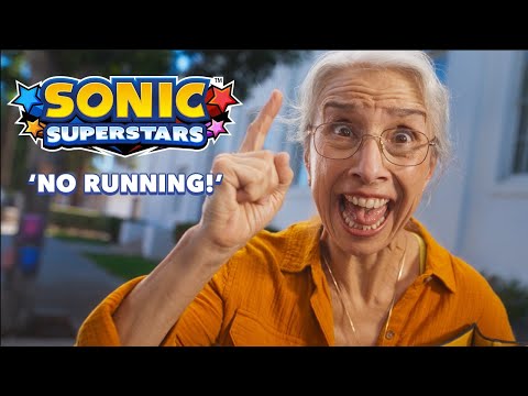 Sonic Superstars – "No Running!" TV Commercial