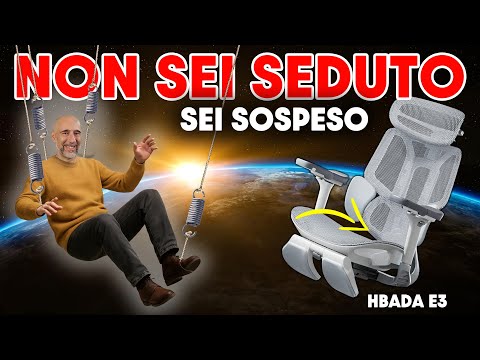 Questa sedia costa quanto una PS5! Ne vale la pena? HBADA E3