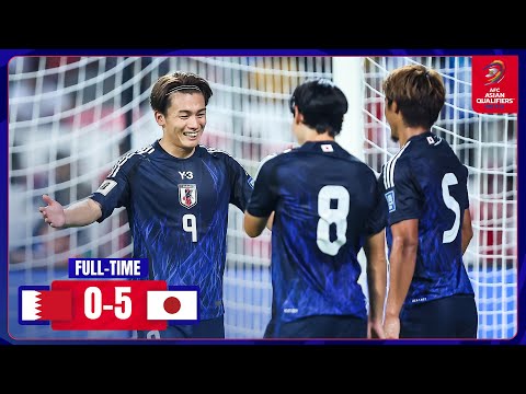 #AsianQualifiers - Road To 26 | Group C : Bahrain 0 - 5 Japan