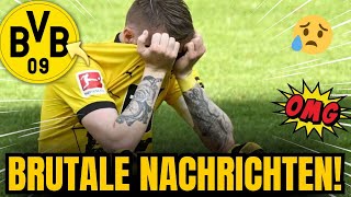 OH MEIN! Für ihn ist es vorbei! Ich musste mich verabschieden! BORUSSIA-NEWS HEUTE!