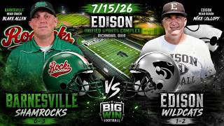 🔥 Can Barnesville Get Its First Win? | (0-3) Shamrocks vs. (1-2) Wildcats