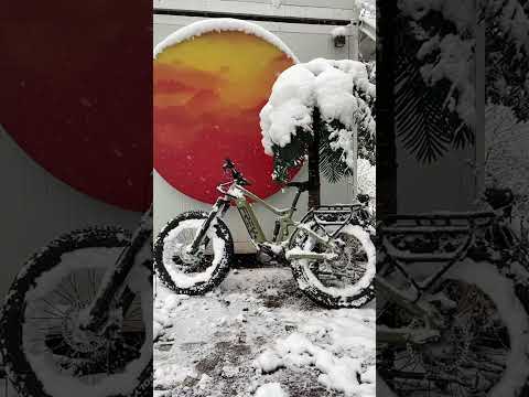 Beautiful snow /freyebike #freybike #mtb #offroad #outdoor #winterspecial