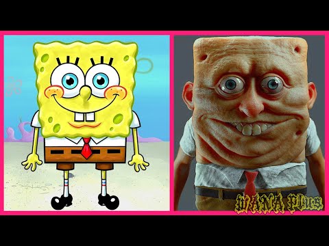 Cartoon Characters IN REAL LIFE 💥 Part 1 👉@WANAPlus