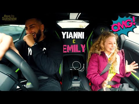 10yr Old Petrol Head Emily Picked Up From School in a Lamborghini