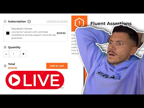 Let's talk about FluentAssertions and OSS 🔴 LIVE