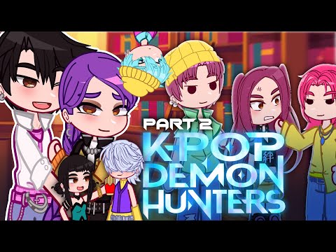 💎 | Huntrix & Saja Boys Reacts To.. 😱😏 | + SHIPS PART 2 | KPop Demon Hunters | Gacha