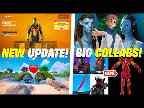 Fortnite Update & EVERYTHING NEW! (SUKUNA, Avatar, OG S2, LIVE EVENT)