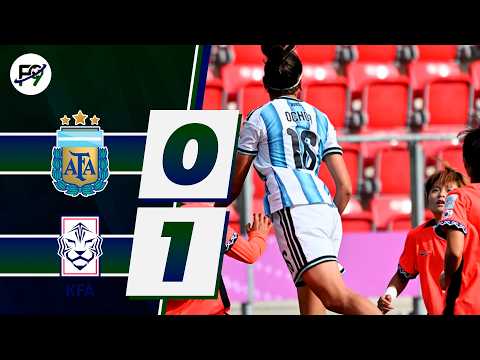 ARGENTINA vs COREA DEL SUR EN VIVO - MUNDIAL FEMENINO SUB20 - OCTAVOS DE FINAL 🔴🏆