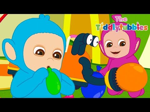 Tiddlytubbies NEW Season 2! ★ Episode 6: Blowing Balloons ★ Teletubbies Babies ★ Kid Shows