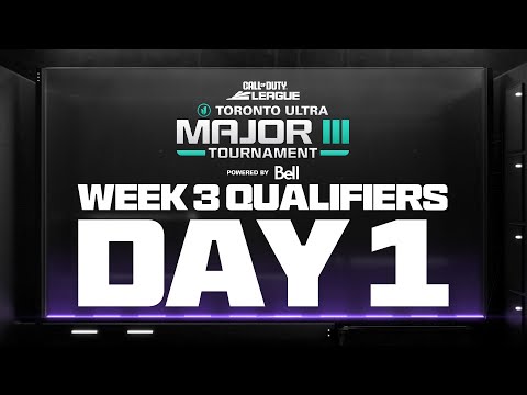 Call of Duty League Major III Qualifiers | Week 3 Day 1
