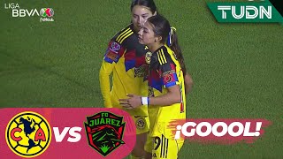 ¡Estas Águilas vuelan! Montse ANOTA I América 3-0 Juárez | Liga MX Femenil - Jornada 13 Ap 2025