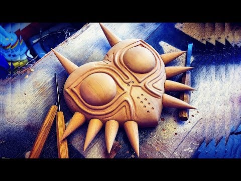 Carving Majora's Mask From One 2x4