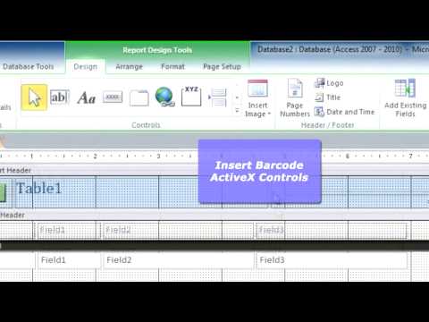 access 2007 activex activebarcode missing