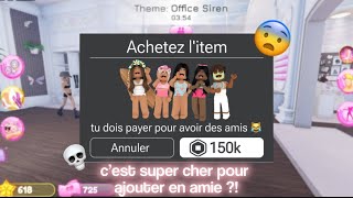 POV : Roblox est devenu SUPER CHÈRE ‼️😱 // VINTAGE ROBLOX
