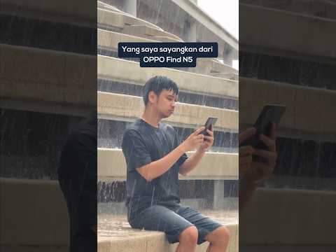 ketika david gadgetin hujan-hujanan | oppo find n5
