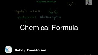 Chemical  Formula