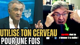 Jean Luc Mélenchon pète un câble en live, BHL nie la famine à Gaza
