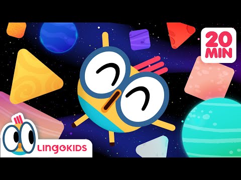 SHAPES, Shapes, and More SHAPES! 🔺 | Fun Songs for Kids | Lingokids