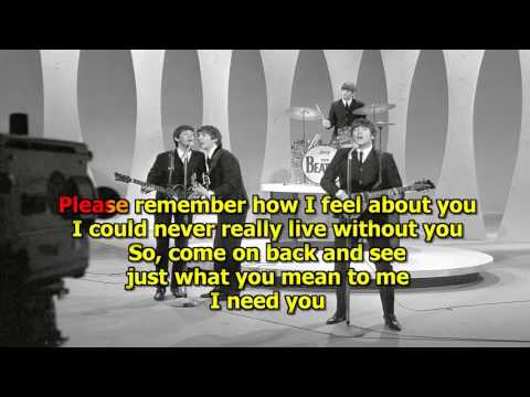 I Need You – The Beatles (Karaoke) HD