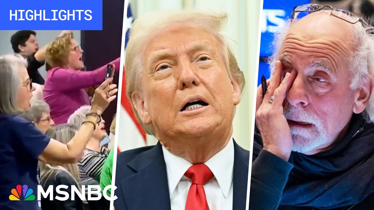 Town hall eruptions, rising recession risks: Trump’s First 100 Days – Day 71 | MSNBC Highlights