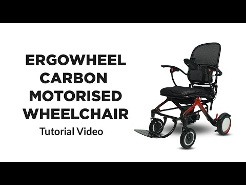 Ergowheel Carbon Motorised Electric Wheelchair | Tutorial Video