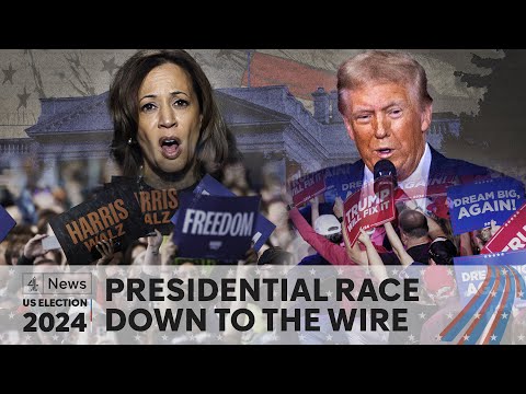 US election: Trump and Harris make final pitches to voters