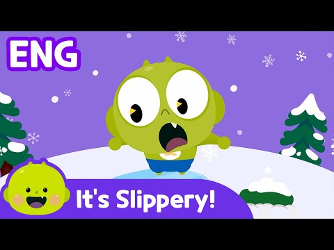 ♬It's Slippery♬ | Kids song | LittleShinbi