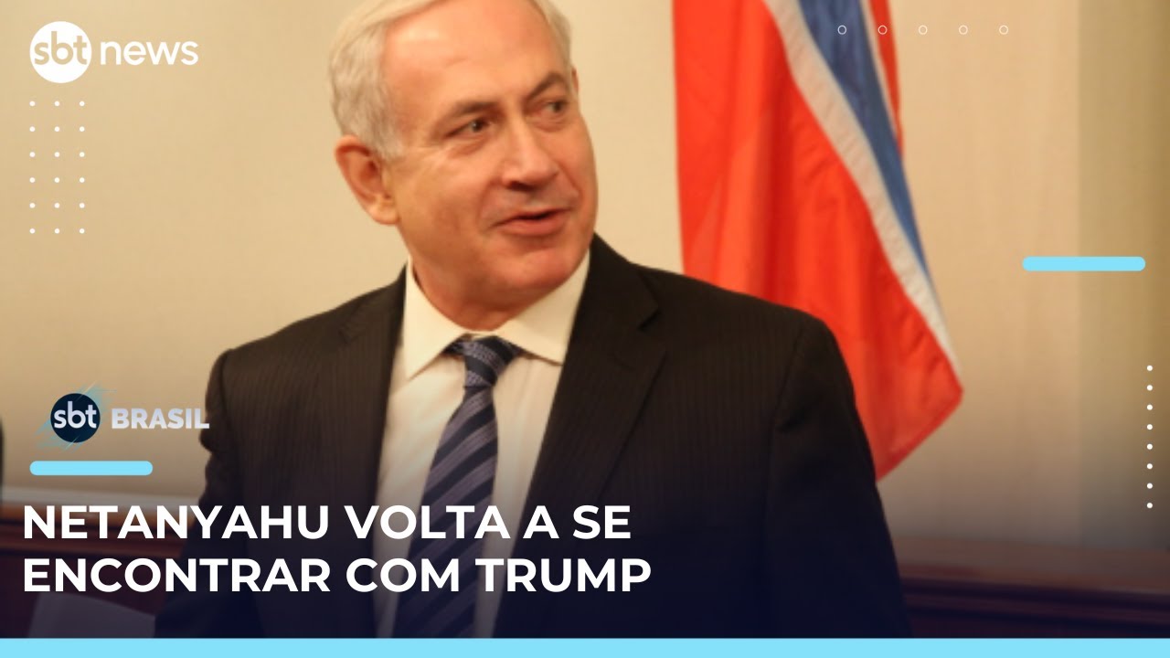 Netanyahu visita os EUA sob pressão por cessar fogo em Gaza | SBTBrasil