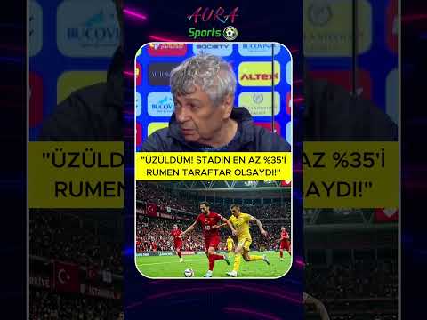 Romanya Milli Takımı Teknik Direktörü Mircea Lucescu, tarihi maç öncesi öyle bir şey istedi ki... 🤣