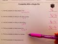 Exploring Probability with Dice for 8th Graders