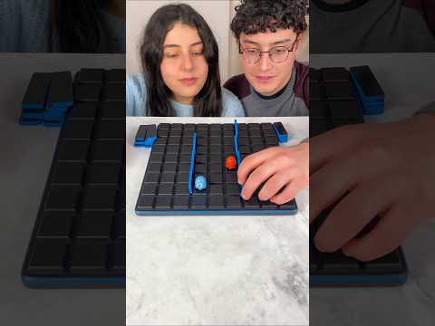 Tight Game of Pacman ! #boardgames #couple #fun #gamenight #shorts