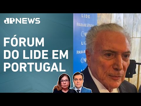 Atentado ao STF é assunto entre políticos e participantes de evento; Vilela e Dora Kramer avaliam