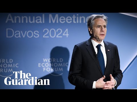 Davos: Antony Blinken addresses the World Economic Forum – watch live