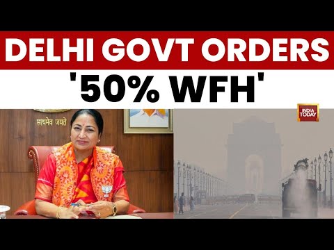 Delhi Air Pollution: Govt Orders 50% WFH As AQI Hits 370 | GRAP Stage 3 Alert | India Today News