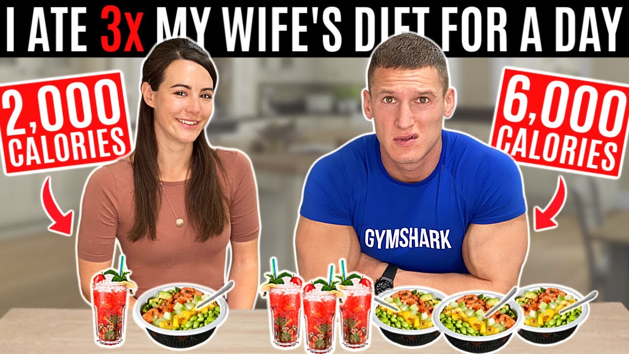 I ate 3x my wife's diet for a day 6, 000 CALORIES