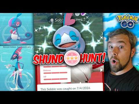 Shundo Sobble Hunt In Fukuoka! (Pokémon GO Community Day)