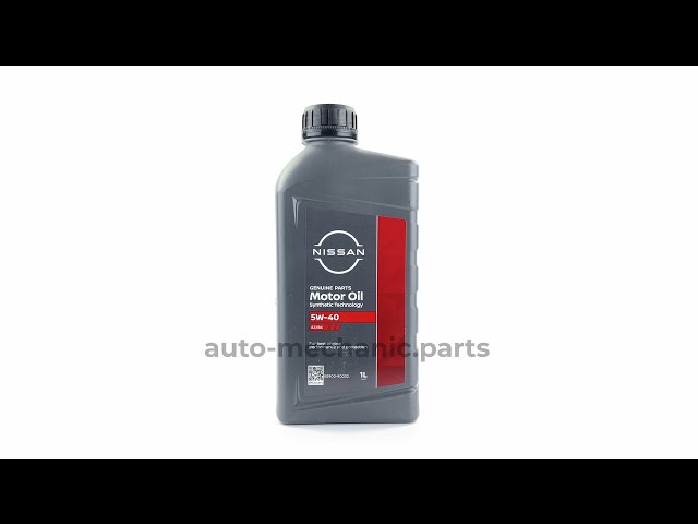 Моторна олива Nissan Motor Oil A3/B4 5W-40, 1 літр, відео - інтерент-магазин Auto-Mechanic