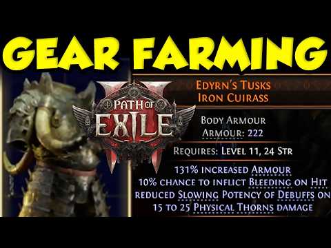 Path of Exile 2 Gear Farming And Crafting To Beat Act 2!