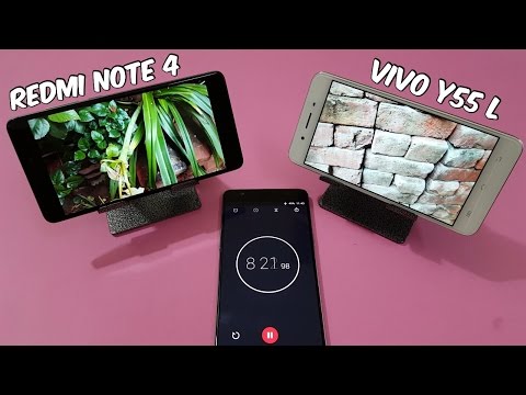 (ENGLISH) Xiaomi Redmi Note 4 vs Vivo Y55L Battery Comparison - True Comparison! Which Is Better