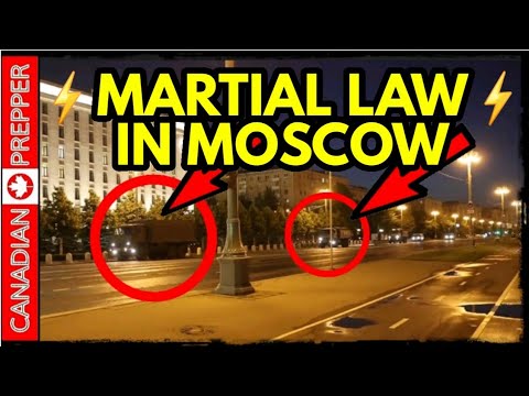 ⚡RED ALERT: MARTIAL LAW IN MOSCOW, MILITARY IN THE STREETS, DEFCON "FORTRESS PLAN" ACTIVATED