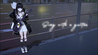 【 Acoustic 】リクエストで弾き語り💜Sing with a guitar #VTuber #shorts【VTuber/凛々咲 R