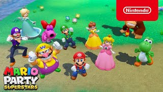 Mario Party Superstars overview trailer runs through the game\'s whole party plan