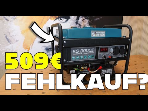 3000 WATT 😮👉  ehrlich dieser  509€ STROMERZEUGER ist..