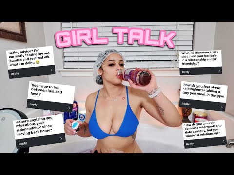 answering your personal questions while drinking kombucha in the bathtub (girl talk)