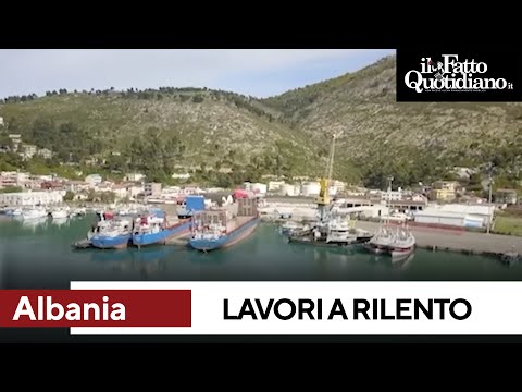 Dal centro per i rimpatri al porticciolo che farà da hotspot: i cantieri (a rilento) in Albania