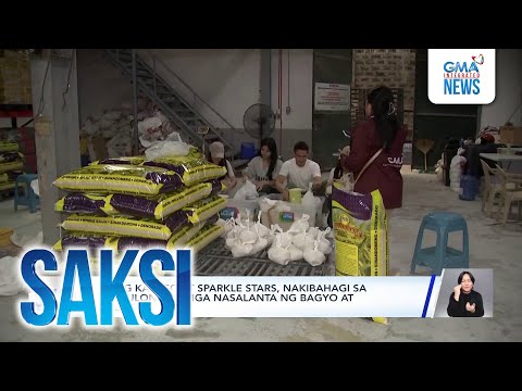 Kapuso at Sparkle stars, nakibahagi sa pagtulong sa mga nasalanta ng bagyo at habagat
